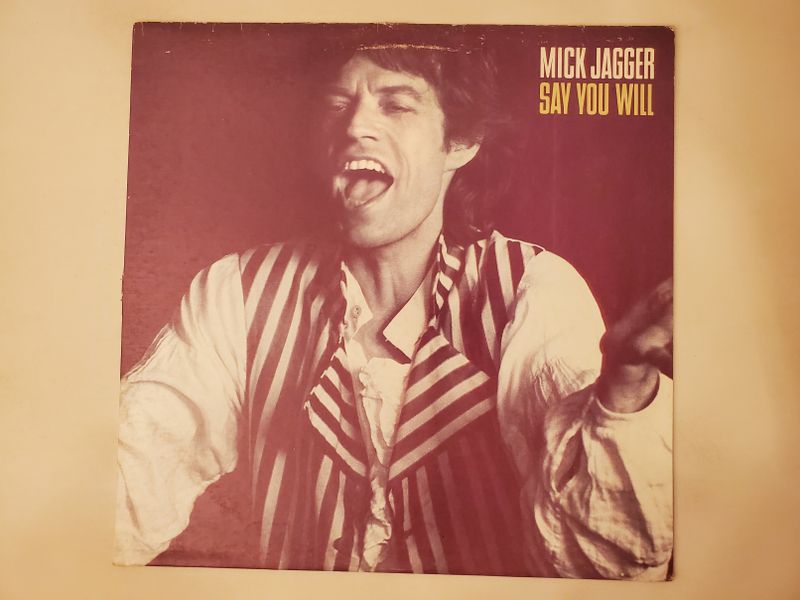 Mick Jagger Say You Will vinyl record